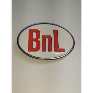 BnL I'm guessing it's Bearnaked ladies Belt buckel